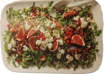 Salade met quinoa,…