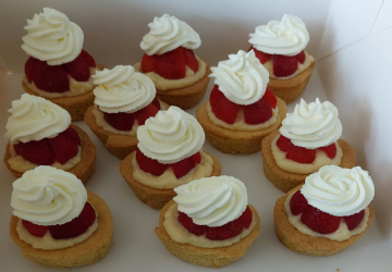 Mini aardbeienslofjes