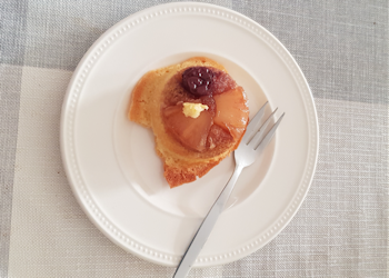 Bakkerij, klein gebak – Ananascupcake-ondersteboven1