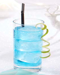Cocktail, alc – Blue-Wodka