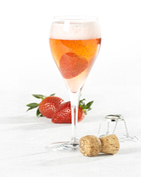 Cocktail, alc – Pink-Cava