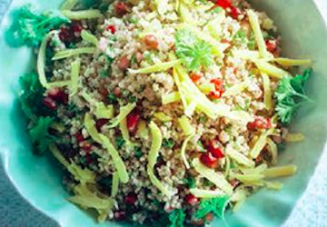 Salade quinoa & granaatappel