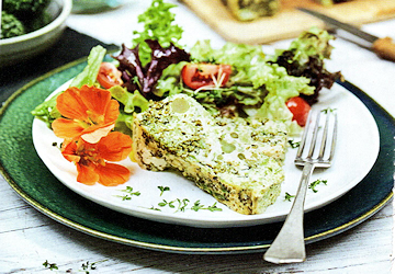 Broccolini-terrine