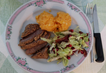 Lamsfilet in Dukkahkorst