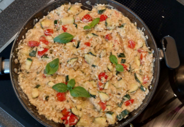 Zomer risotto met Boursin